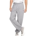 thumbnail image 1 of Champion Men's Closed Bottom Jersey Pant, Oxford Grey, Large, 1 of 3