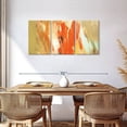 thumbnail image 3 of Elephant Stock Tree Changes Wall Art - Horizontal Multi Panel Canvas - Living Room Wall Decor - Abstract Multi Panel - Orange And Beige Decor By Martin Shire - 56" x 27", 3 of 8