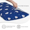 thumbnail image 4 of Disketp Moon Lamb Pillowcase, Queen Size Pillow Cases for Bedroom,Office,Sofa, Pillow Cover with Envelope Closure - 20x36in, 4 of 7