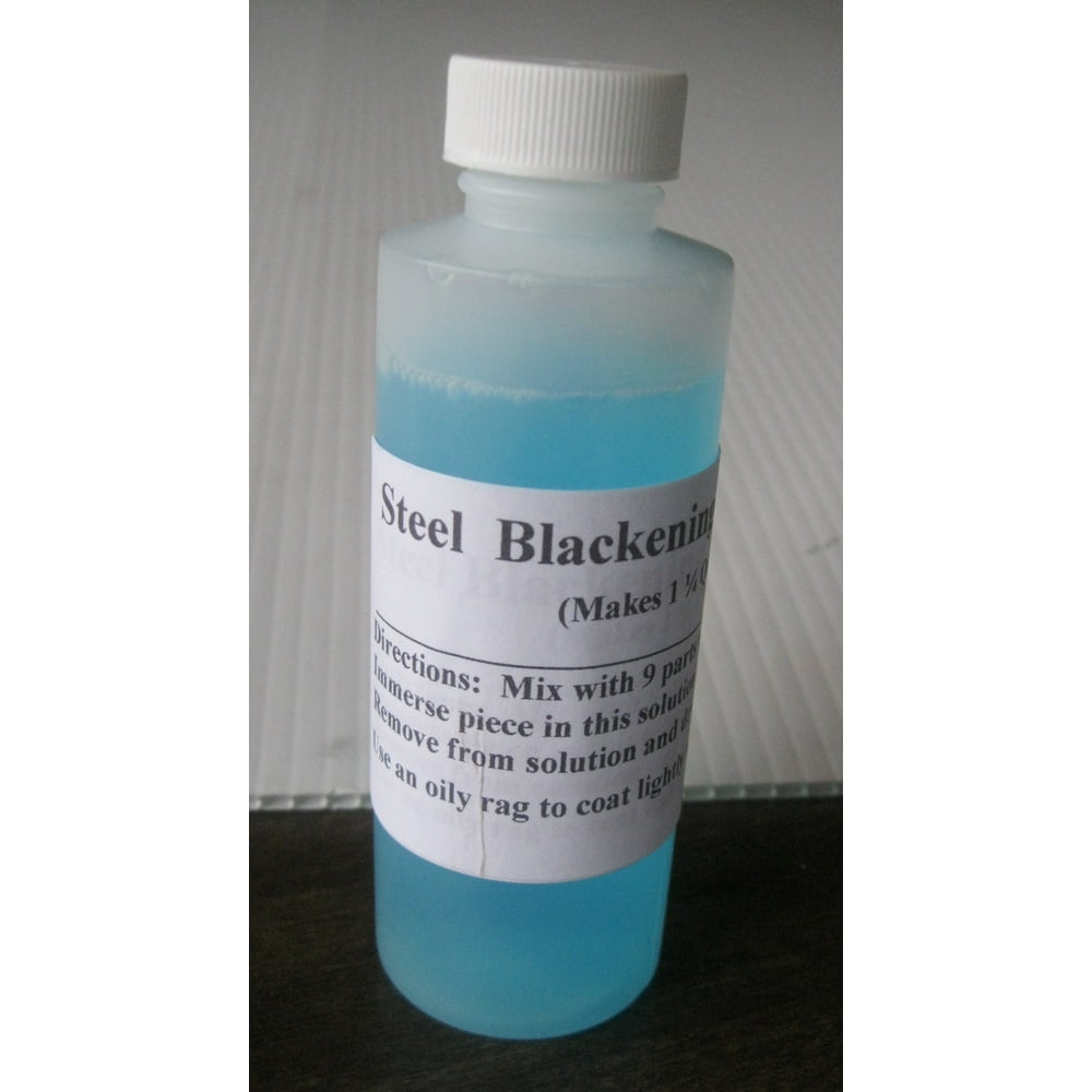 4 oz Steel Blackening Concentrate, makes 2 1/2 Pints liquid Bluing