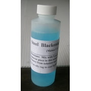 4 oz Steel Blackening Concentrate, makes 2 1/2 Pints liquid Bluing Solution, Gun Blue / Black