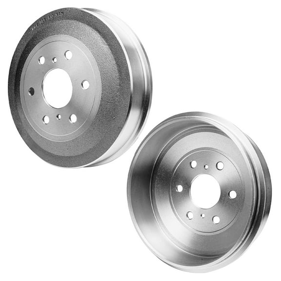 Detroit Axle - Rear Brake Drums Replacement for 2009-2013 Chevy Silverado GMC Sierra 1500