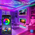 thumbnail image 2 of Luces de cuerda LED FBZ de 61 m RGB impermeables con sincronización musical, 2 of 7