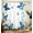 Blue Butterfly, variant on Shower Curtain for Bathroom Stall Boho Modern Cute Aesthetic Decorative Girly Waterproof Unique Art Boho Girls Chic Print Design Teen Pretty Women Cortinas de Baño Bathtub 72 x72 Inch
