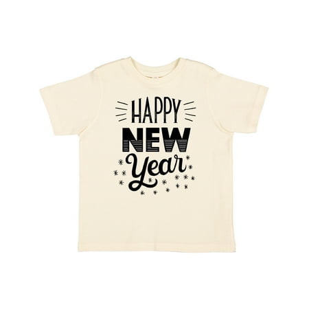 

Inktastic Happy New Year in Hand Lettering Gift Toddler Boy or Toddler Girl T-Shirt
