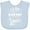 Blue, variant on Inktastic Happy New Year in Hand Lettering Boys or Girls Baby Bib