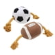thumbnail image 4 of Football Dog Toy Cotton Rope Football Puppy Toy Interactive Machine Washable Fine Stitching For Outdoor ANGGREK Otros, 4 of 8