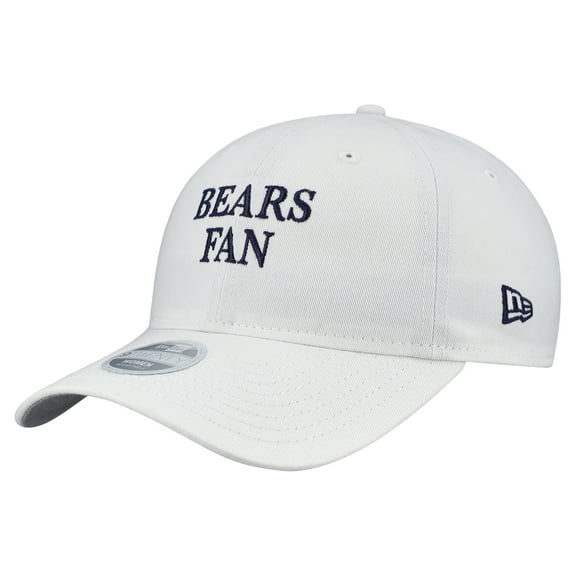 Women's New Era White Chicago Bears Team Fan 9TWENTY Adjustable Hat