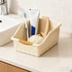 thumbnail image 5 of Caja de almacenamiento multifuncional, cesta de almacenamiento para gabinete, caja de almacenamiento para baño, caja de almacenamiento para el hogar con polea, cesta de almacenamiento de plástico, 5 of 6