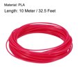 thumbnail image 2 of Recargas de Filamento para Pluma 3D, 32.5 Pies 1.75mm Recargas de Impresora 3D, Precisión Dimensional +/- 0.02mm, Rojo Fluorescente, 2 of 4