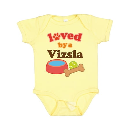

Inktastic Vizsla Loved by a (Dog Breed) Gift Baby Boy or Baby Girl Bodysuit