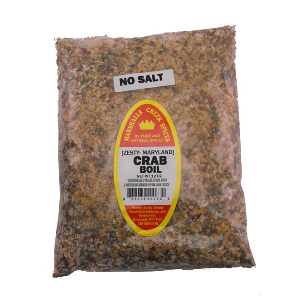 Marshalls Creek Spices CRAB BOIL SEASONING NO SALT REFILL