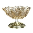 thumbnail image 1 of Frutero de cristal, plato de fruta, decorativo, en forma de flor, bandeja de fruta, soporte para dulces, aperitivos, frutas, magdalenas, cumpleaños , estilo c Soledad  Tazón de frutas, 1 of 9