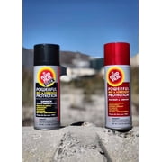 Fluid Film Black Penetrant & Lubricant, 11.75 oz (6 Aerosol Cans) with DU-MOST Extension Wand Kit