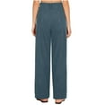 thumbnail image 4 of ABATAB Corduroy Pants Women High Waisted Loose Fit Pants Casual Pull on Trousers Soft Comfortable Outfits Clothing, 4 of 7
