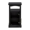 thumbnail image 5 of Linon Serenity Demi Bathroom Cabinet, Black, 5 of 26