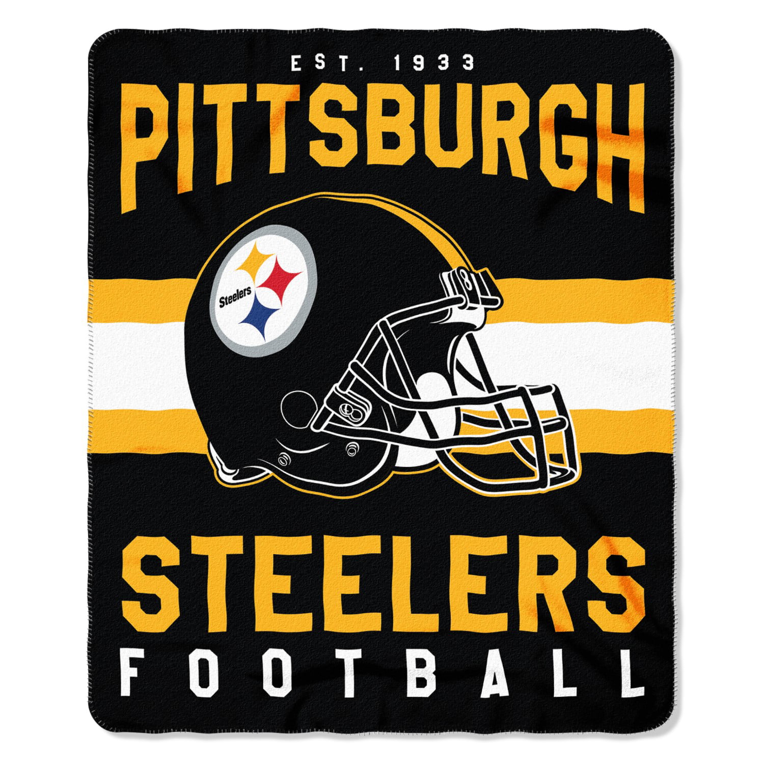 Pittsburgh Steelers Singular Fleece Decke 