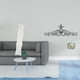 thumbnail image 2 of Lámpara De Pie Con Pantalla Metálica Decorativa Con Diseño Floral Para Sala De Estar, Patio, Interior, Exterior, Porche O Cerca., 2 of 8