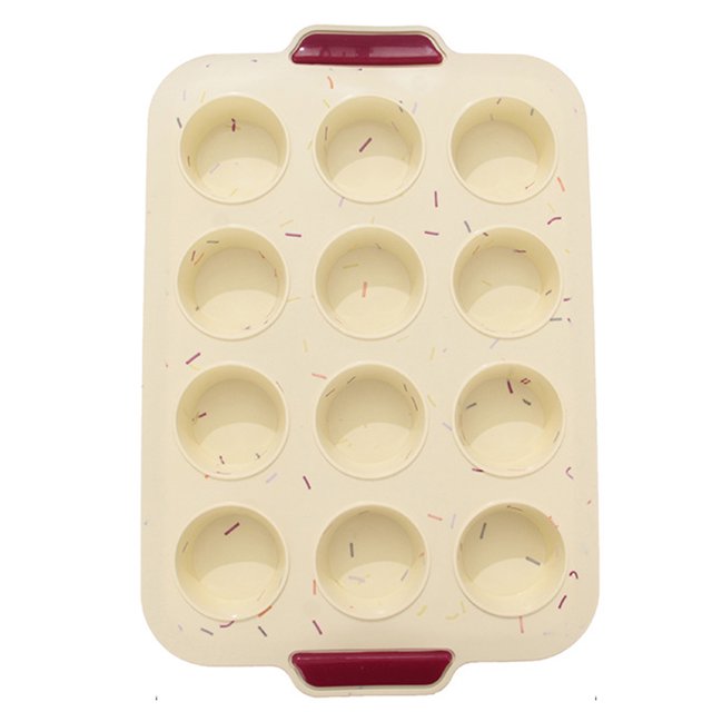 Clearance!Molde para pastel Circular de cocina para el hogar,bandeja para hornear pasteles antiadherente espesada,molde para hornear