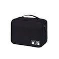thumbnail image 2 of Electronic Accessories Cable Organizer Bag, Travel USB Charger Storage Case, Electronic Accessory Storage Bag, Lightweight and Durables, Used for Daily Organization and Carrying Out(Blue), 2 of 6