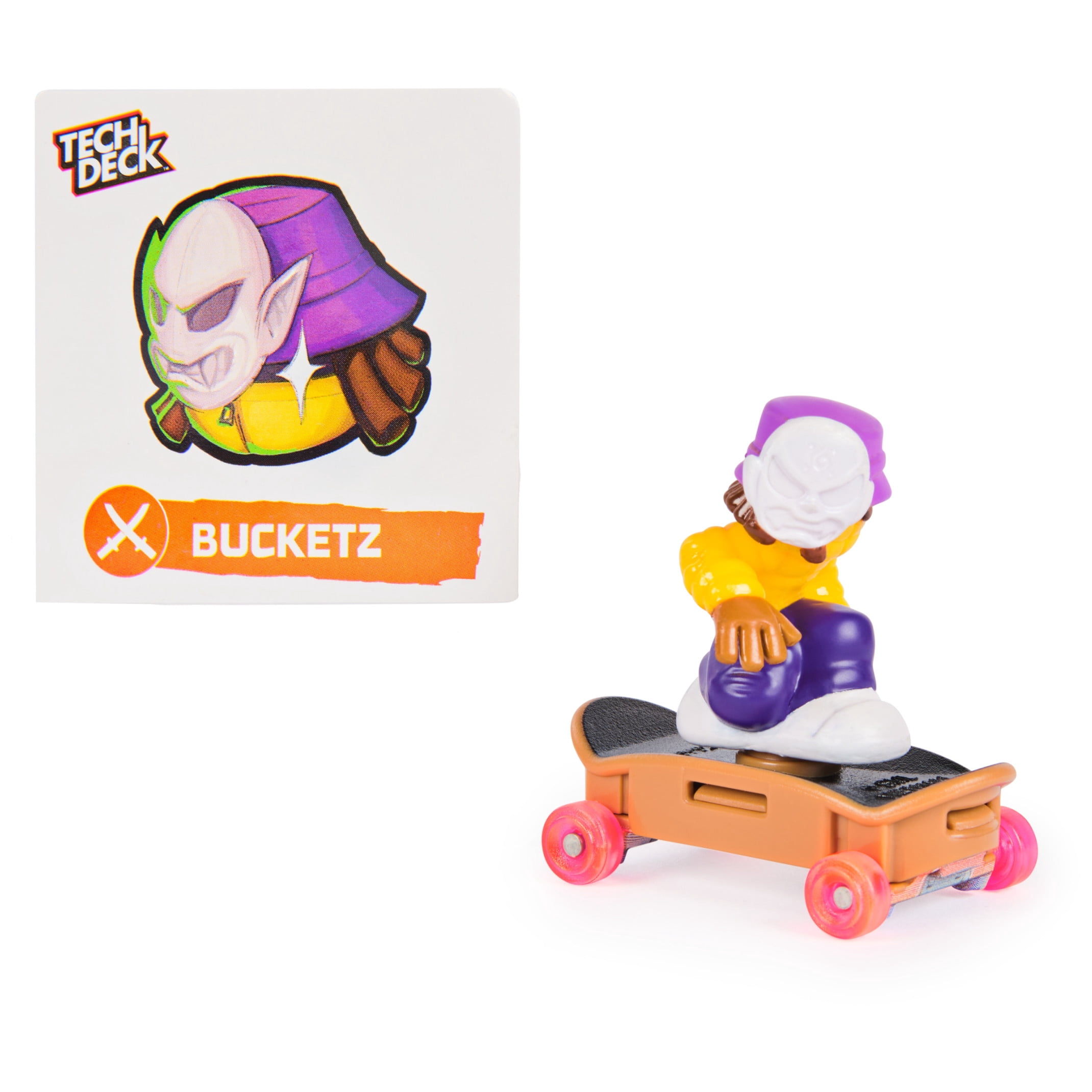 Tech Deck Free Riders Single Blind Pack Fingerboard Toy, Ages 3 & up