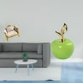 thumbnail image 2 of Sofá De Madera En Miniatura, Modelo Artesanal, Mueble De Juguete Para Casa De Muñecas, Escena De Vida DIY Con Estatua, Adorno, Figura De Cerámica, Escultura De Fruta Para El Hogar,, 2 of 8