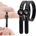 thumbnail image 1 of nipocaio Ring Sizer Measuring Tool- 2pcs Reusable Finger Size Gauge 1-17 USA Rings Size Finger Sizing Measure Tool for Measuring Finger Size, 1 of 5