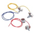 thumbnail image 2 of Arnés de cableado de guitarra, cobre electrónico, antienvejecimiento, reducción de ruido, accesorios para instrumentos, 2 of 8