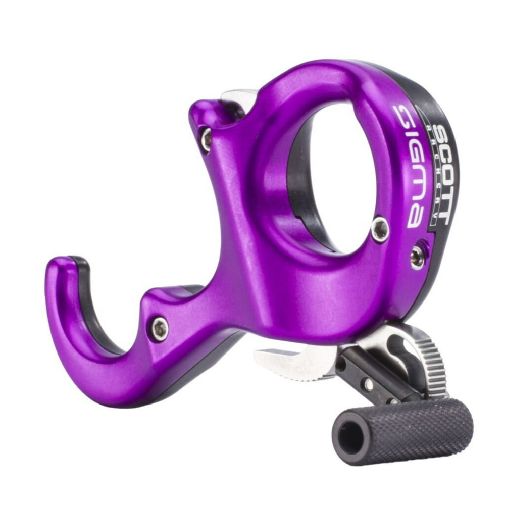 Scott Archery Sigma Release Black/Purple 3 Finger
