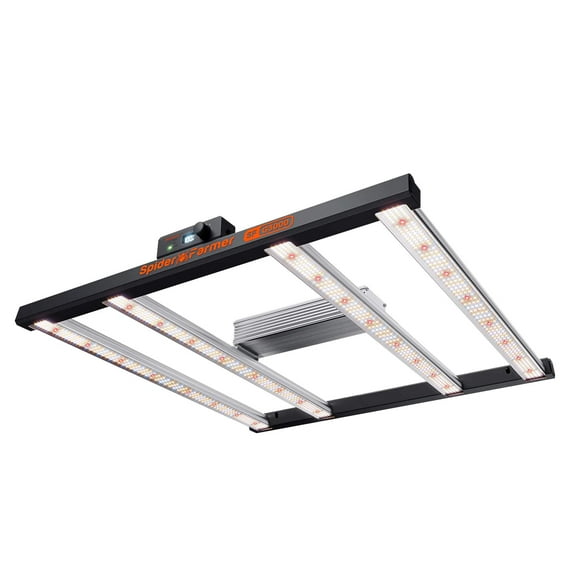 2026 Spider Farmer G3000 300W WiFi  Bluetooth App-Controlled Dimmable Cost effective Full Spectrum LED Grow Light for 3X3 Grow Tent