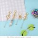 thumbnail image 5 of 16 Piezas de Barras de con Cuentas, Espacios en con Cuentas, Kit de de Barra de Cuentas DIY, Accesorios de DIY para Mujeres y Hombres DIY B, 5 of 7