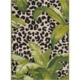 thumbnail image 2 of Unique Loom Outdoor Botanical Collection Area Rug - Andromeda (2'  x 3' Rectangle Green/Ivory), 2 of 8