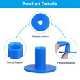 thumbnail image 3 of Uxcell Rubber Golf Tees, Tall Practice Training Driving Range Tee Stable Ball Holder Blue 1.38", 3 of 6