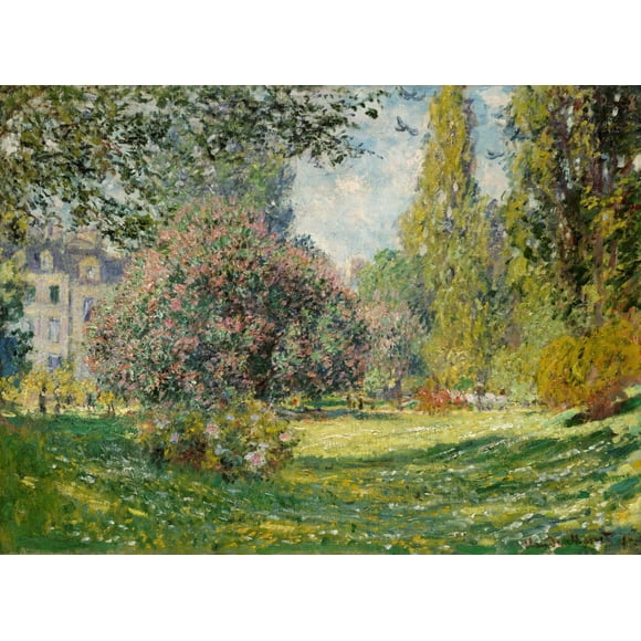 Paysage du Parc Monceau Fine Art (24 x 18)