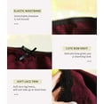 thumbnail image 5 of Attraco Women Briefs Mid Waist Bow-knot Solid Color Underwear Pack of 4, 5 of 7