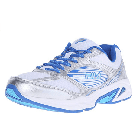 Fila Inspell 3 Womens White Blue Low Top Athletic Cross Training Running Shoes