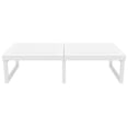thumbnail image 3 of Compamia Mykonos Table Basse Rectangulaire de Salon, Fini Blanc, 3 of 7