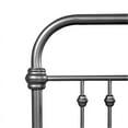 thumbnail image 6 of Pemberly Row 43.3" Contemporary Metal Twin Size Bed Frame Platform in Black, 6 of 8