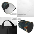 thumbnail image 2 of Balery Whimsical Starry Night Scene Cesta de ropa redonda con asas, impermeable, independiente, para ropa, juguetes, dormitorio y familia-Small, 2 of 6