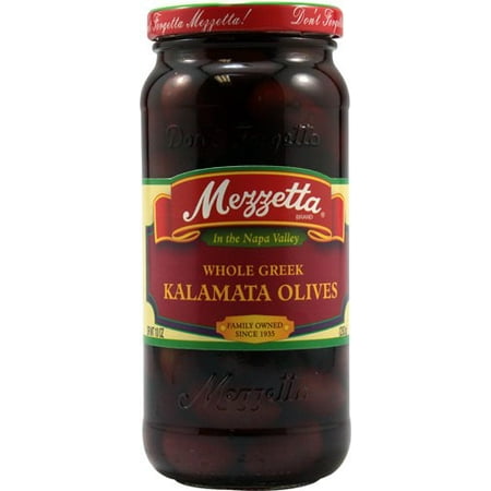 Mezzetta Whole Greek Kalamata Olives, 10 Oz