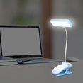 thumbnail image 4 of Libro de lectura de luz portátil USB recargable lámpara de 30LED Azul Yuyangstore Luz de libro, 4 of 8