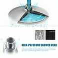 thumbnail image 2 of HIBIBUD High Pressure Shower Head 8 Inch Rain Showerhead G1/2 Adjustable Bathroom Shower Head, 2 of 7
