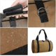 thumbnail image 3 of 2026 Canvas Log Bag Fireplace Firewood Storage Bag Large Capacity Outdoor Log Holder Waxed Wood Log Holder With Handles Sturdy Wooden Carry Bag(99x46c, 3 of 3