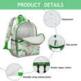 thumbnail image 4 of Vibrant Colorful Boho Waterproof Backpack - Breathable Commuter Bag for Students, 4 of 6
