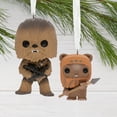 thumbnail image 6 of Hallmark Star Wars Chewbacca and Wicket Funko POP! Mystery Christmas Ornaments, 2, 6 of 8