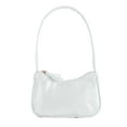 thumbnail image 3 of Spencer Shoulder Bags for Women, Cute Hobo Tote Handbag Mini Clutch Purse with Zipper Closure, White, 3 of 11