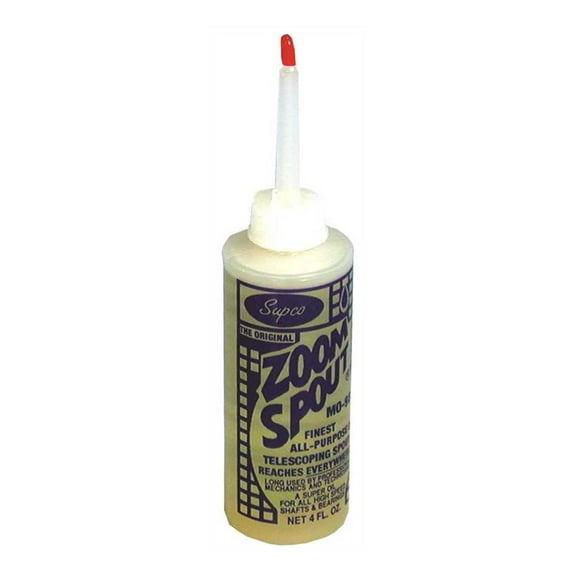 Supco MO98 Zoom Spout Oiler Machine & Tool Lubricant Bottle, 4 oz