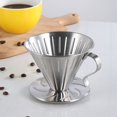 thumbnail image 3 of Filtre à Café Manuel, Filtre à Café Réutilisable en Acier Inoxydable, 3 of 5