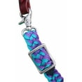 thumbnail image 4 of Horse Knotted Roping Western Barrel Reins Nylon Braided Rein Teal 607129, 4 of 5