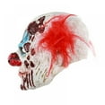 thumbnail image 4 of Halloween Scary Evil Clown Mask Horror Face Zombie Costume, 4 of 4